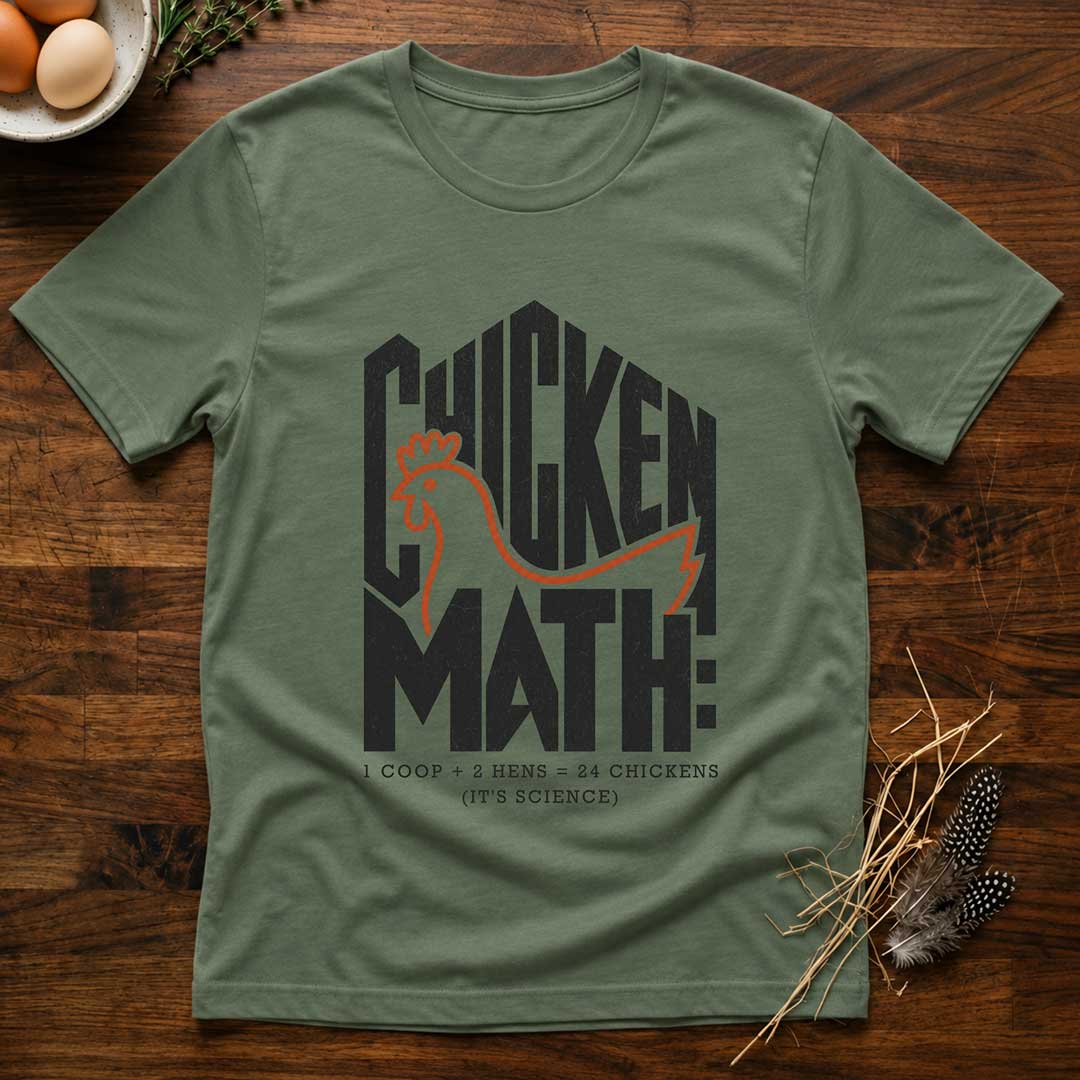 Chicken Math - It's Science T-Shirt