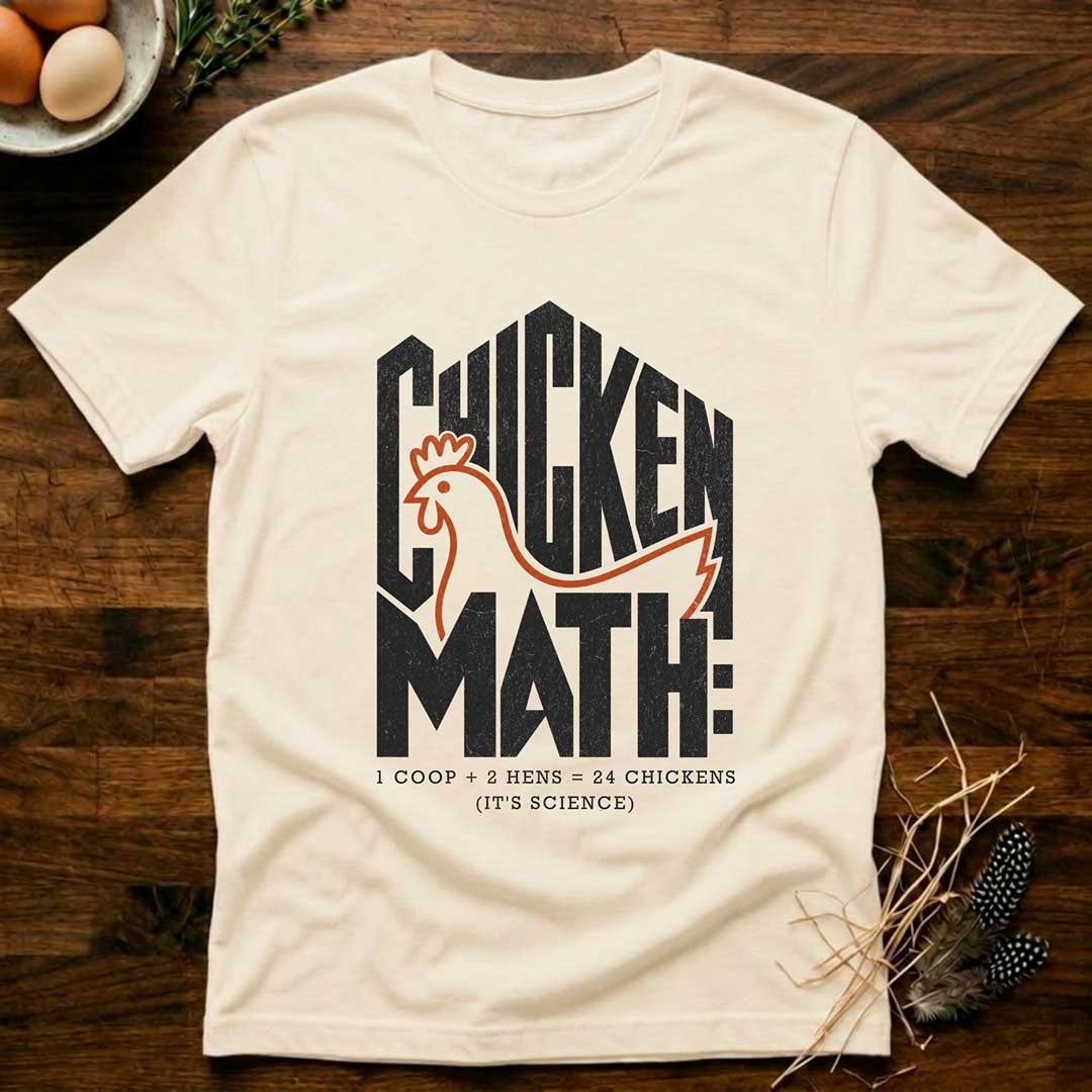 Chicken Math - It's Science T-Shirt