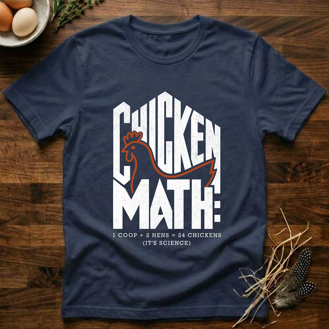 Chicken Math - It's Science T-Shirt
