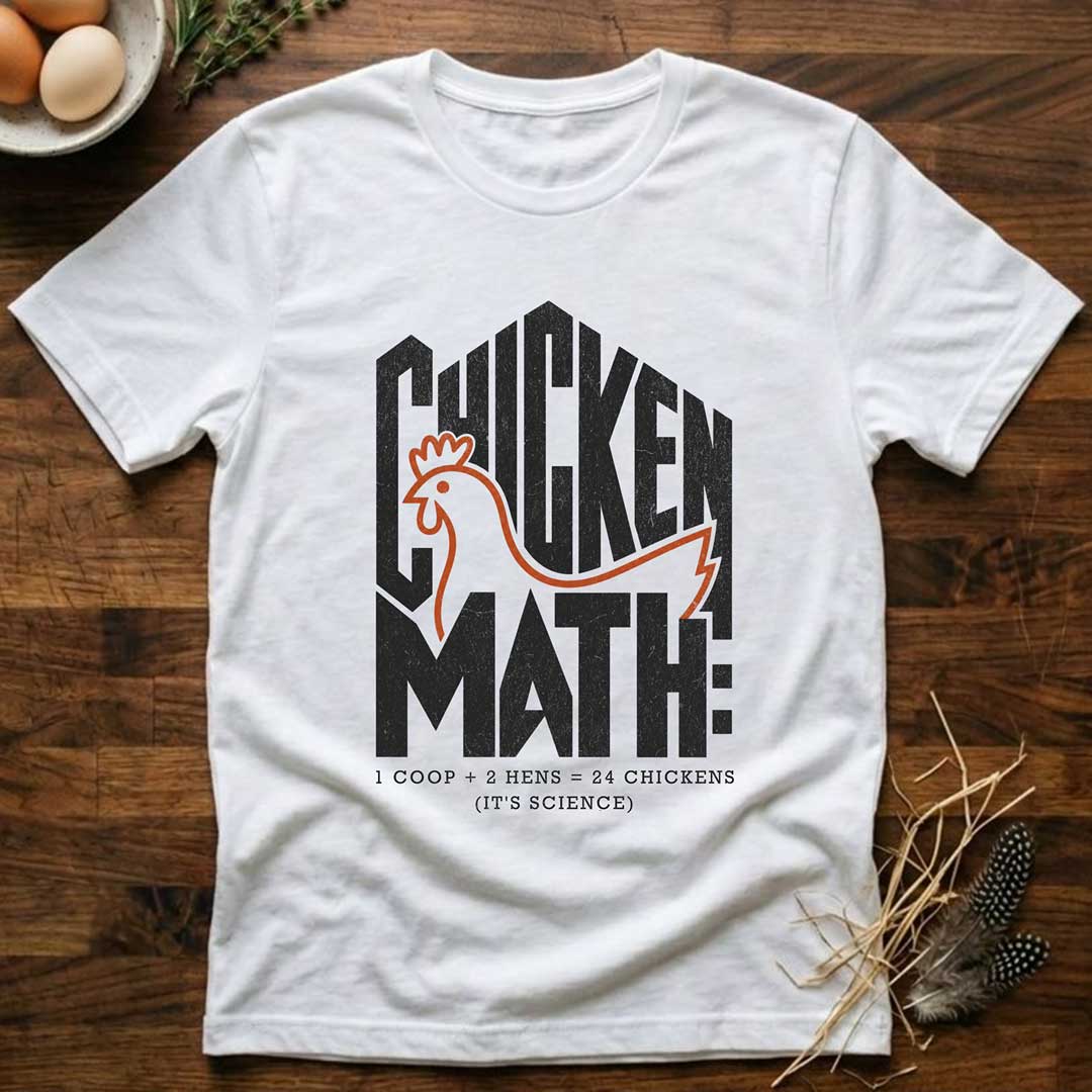 Chicken Math - It's Science T-Shirt