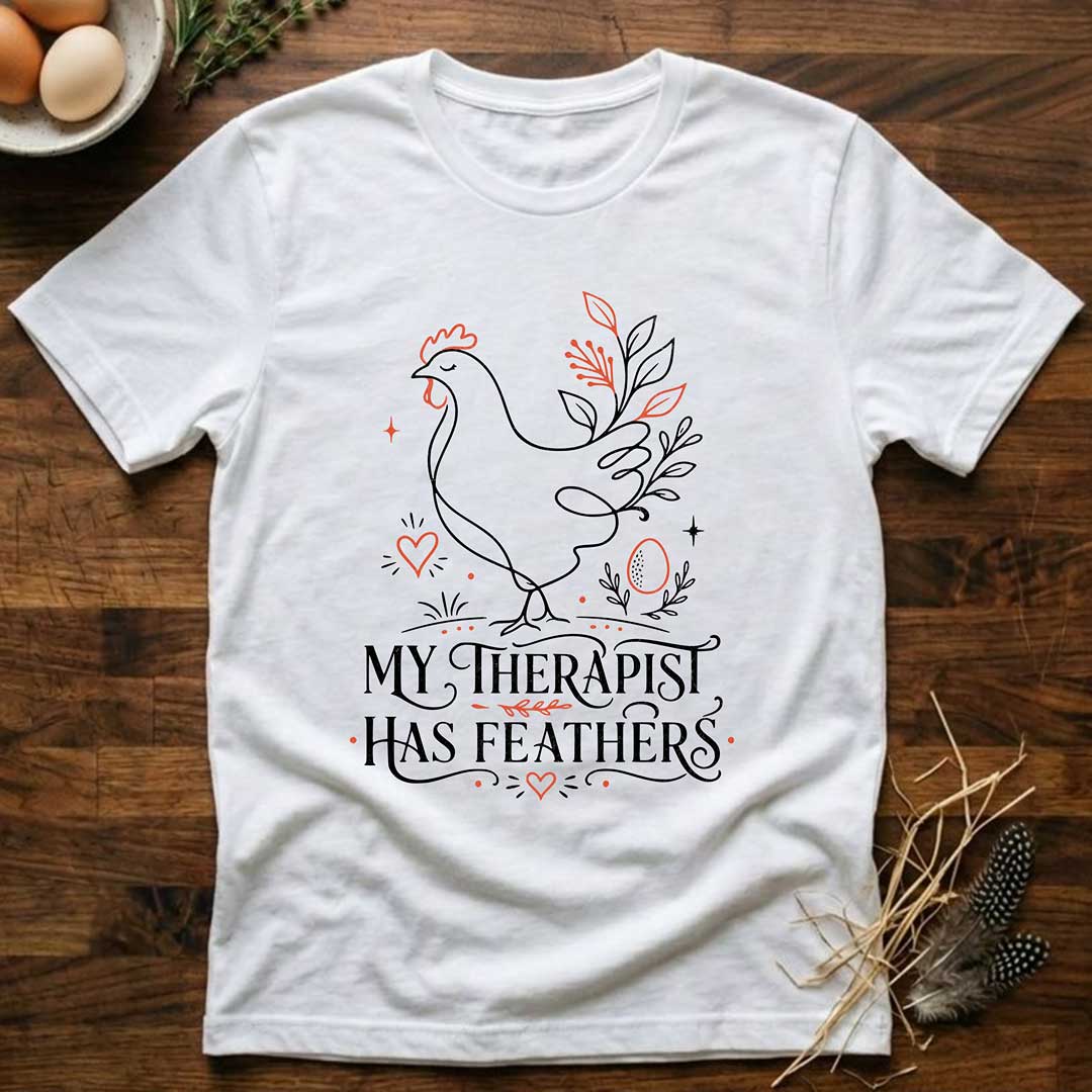 My Therapist Has Feathers T-Shirt