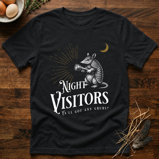 Night Visitors - Armadillo T-Shirt