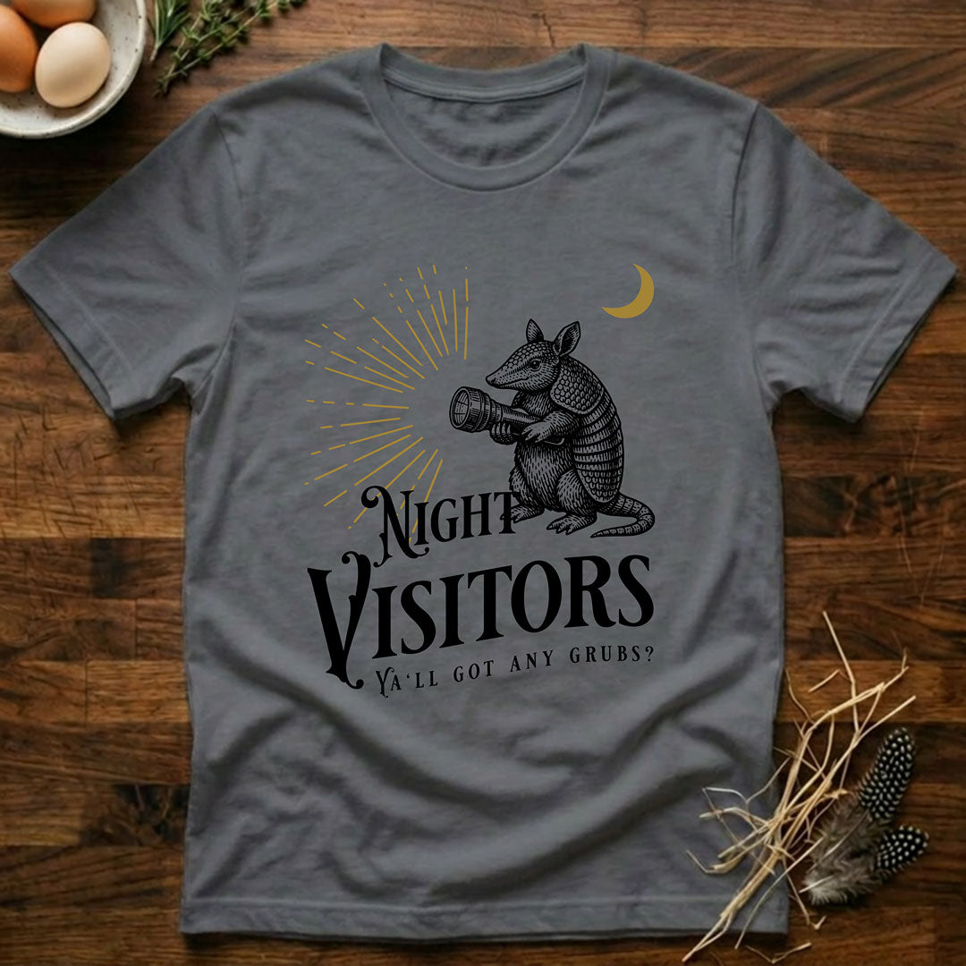 Night Visitors - Armadillo T-Shirt