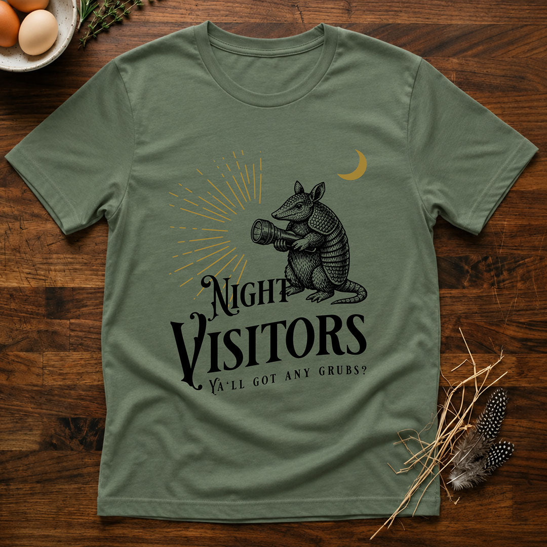 Night Visitors - Armadillo T-Shirt