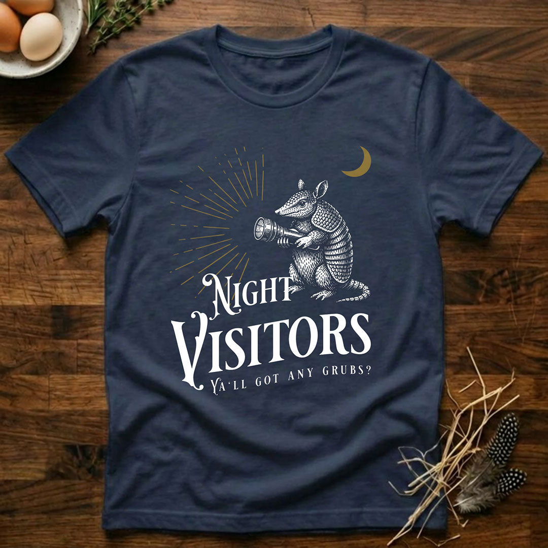 Night Visitors - Armadillo T-Shirt