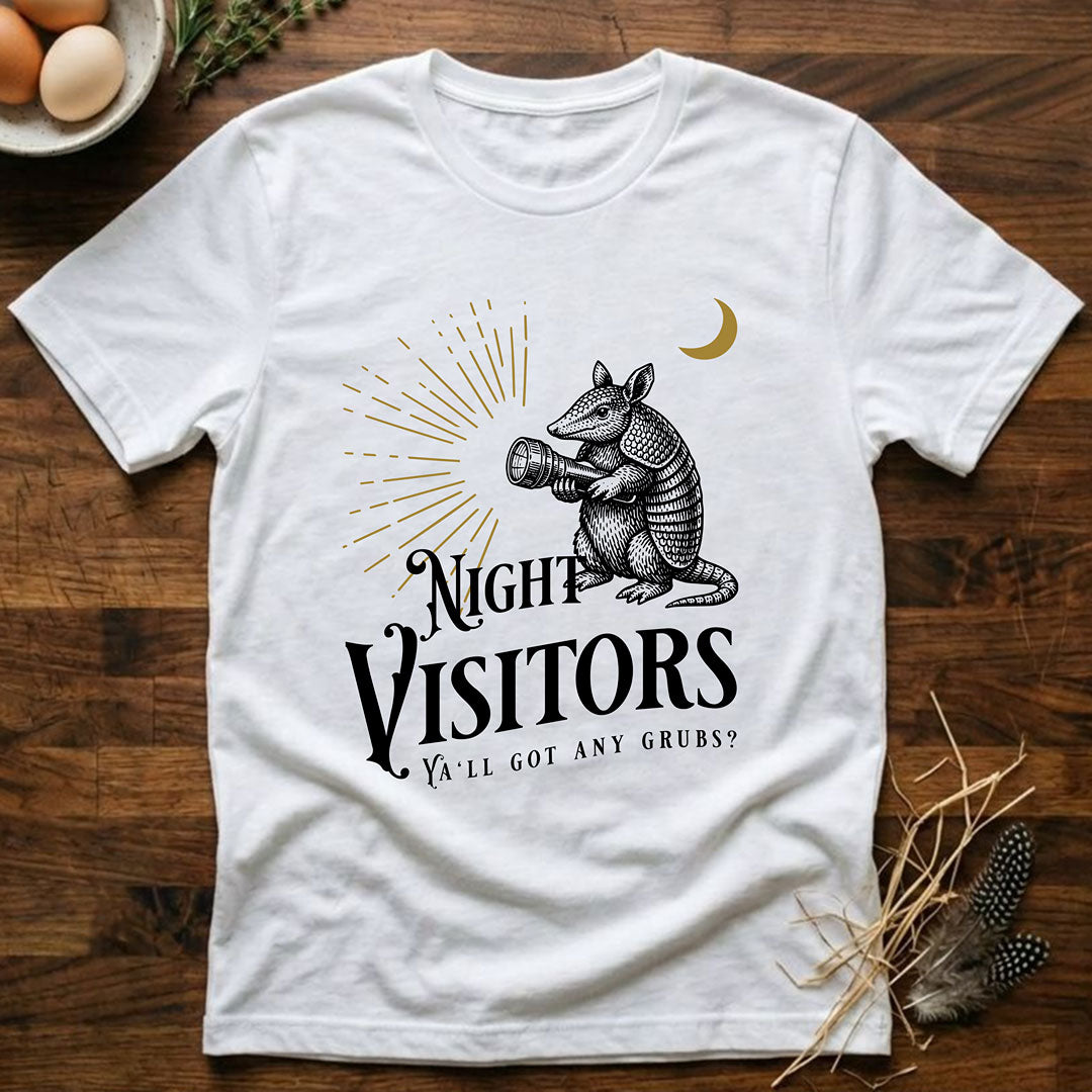 Night Visitors - Armadillo T-Shirt