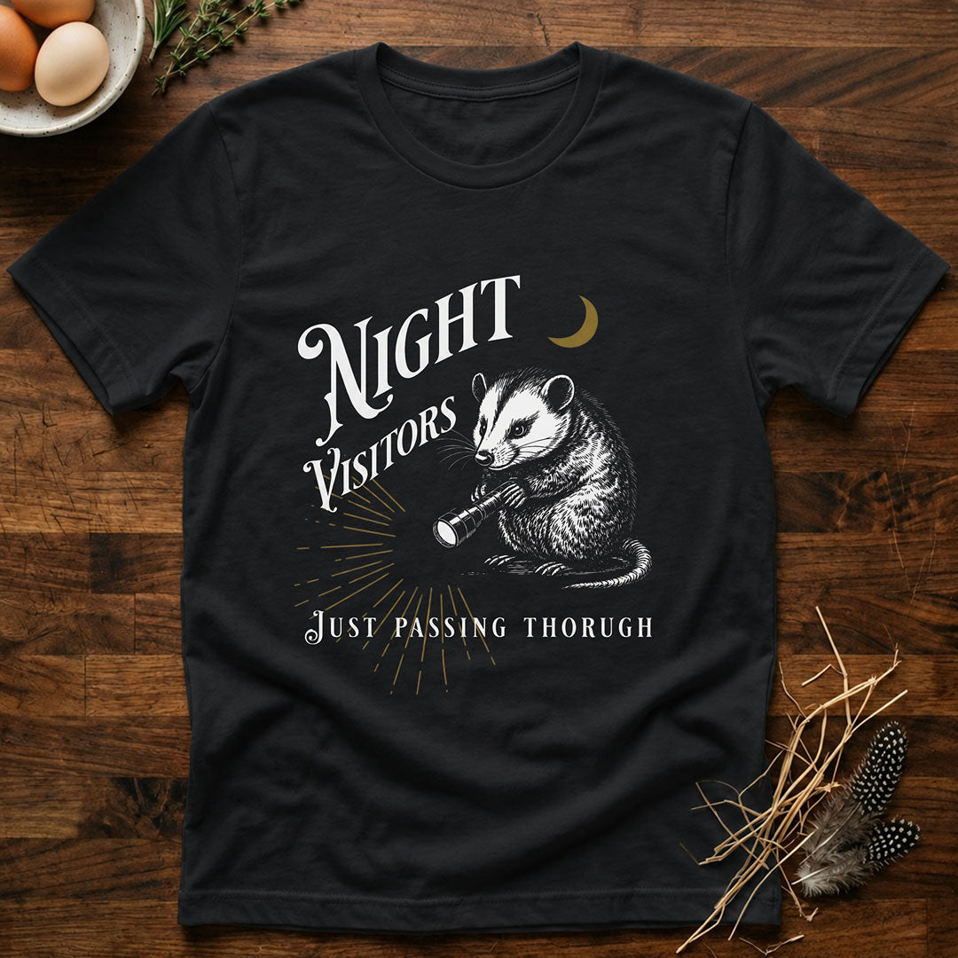 Night Visitors - Possum T-Shirt