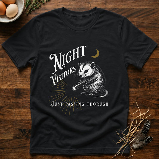 Night Visitors - Possum T-Shirt