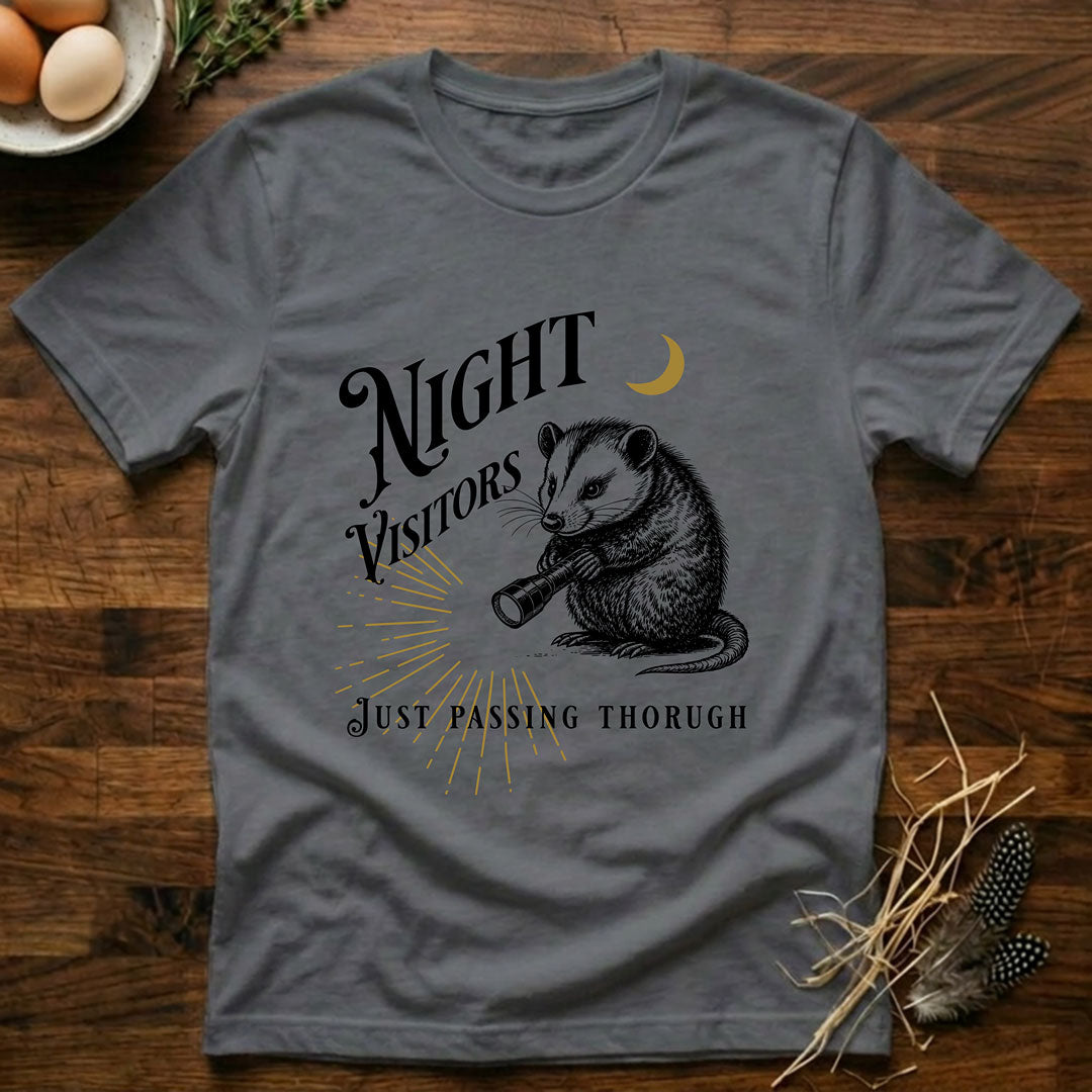 Night Visitors - Possum T-Shirt
