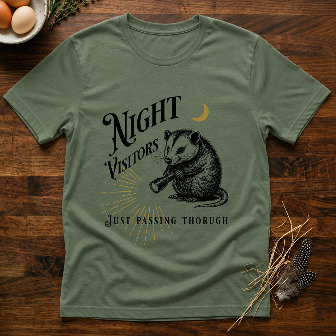 Night Visitors - Possum T-Shirt