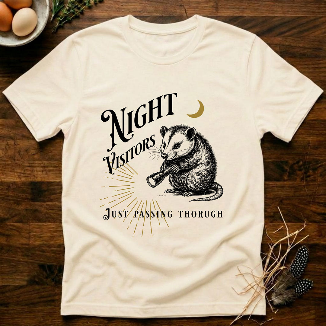 Night Visitors - Possum T-Shirt