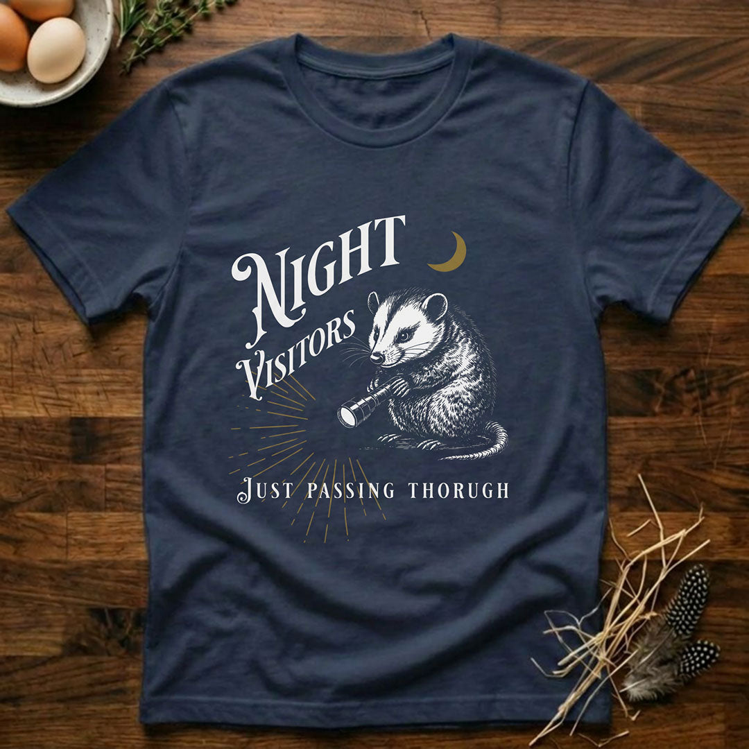 Night Visitors - Possum T-Shirt