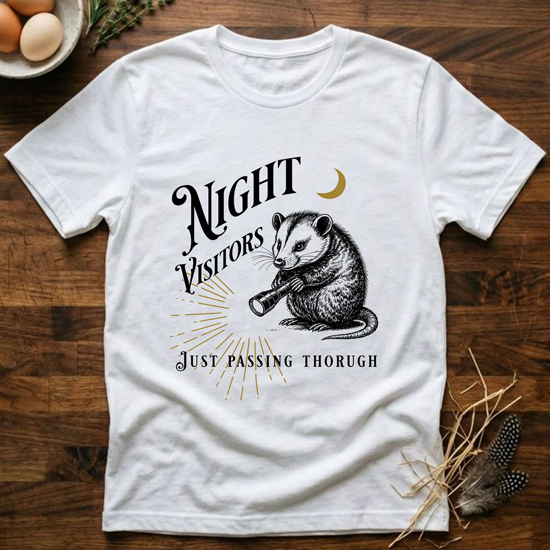 Night Visitors - Possum T-Shirt