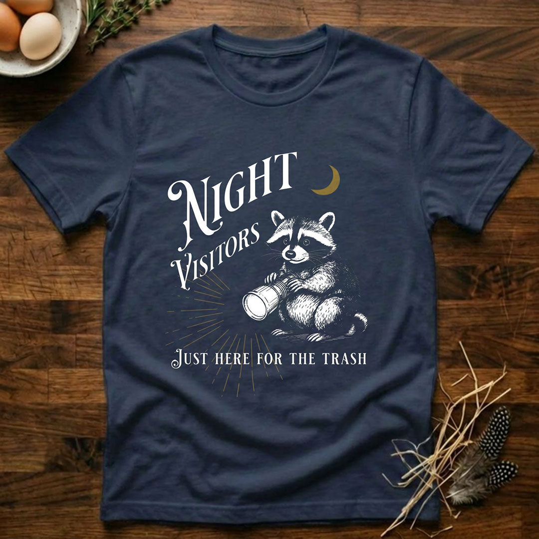 Night Visitors - Racoon T-Shirt