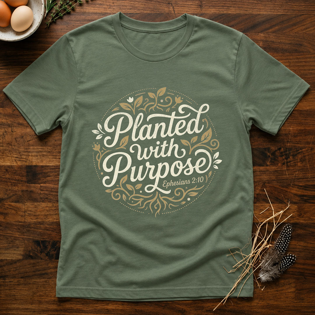 Planted With Purpose Circle - T-Shirt