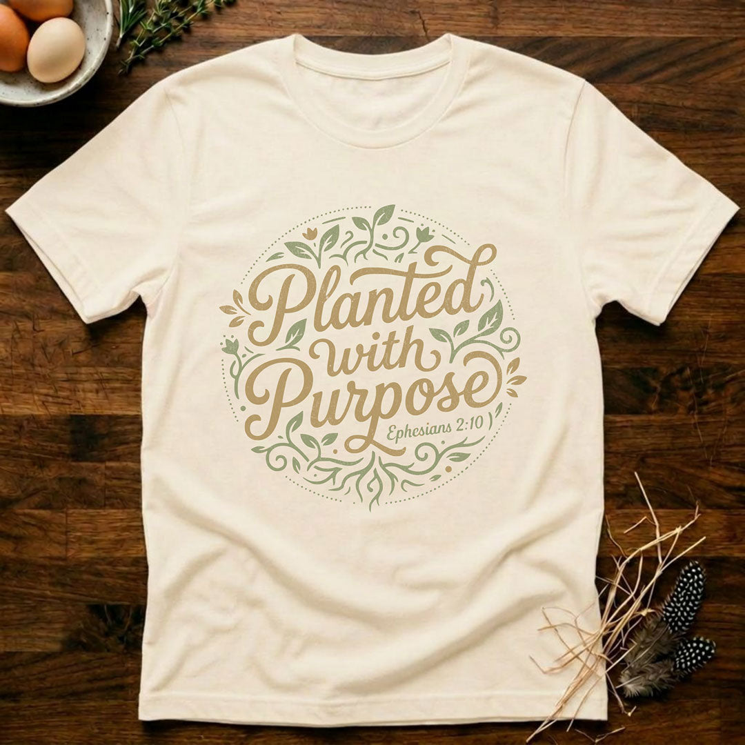 Planted With Purpose Circle - T-Shirt