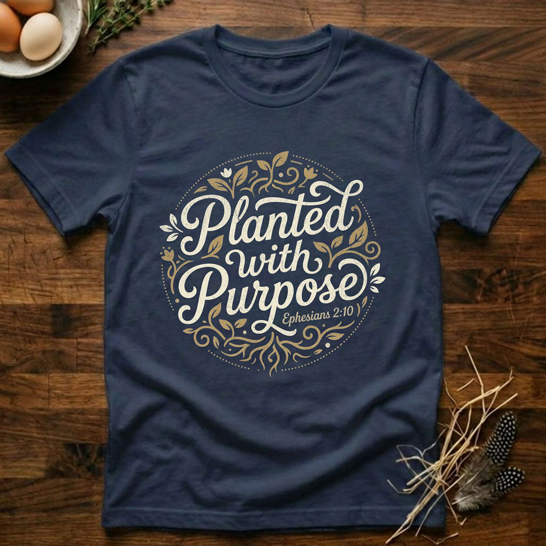 Planted With Purpose Circle - T-Shirt