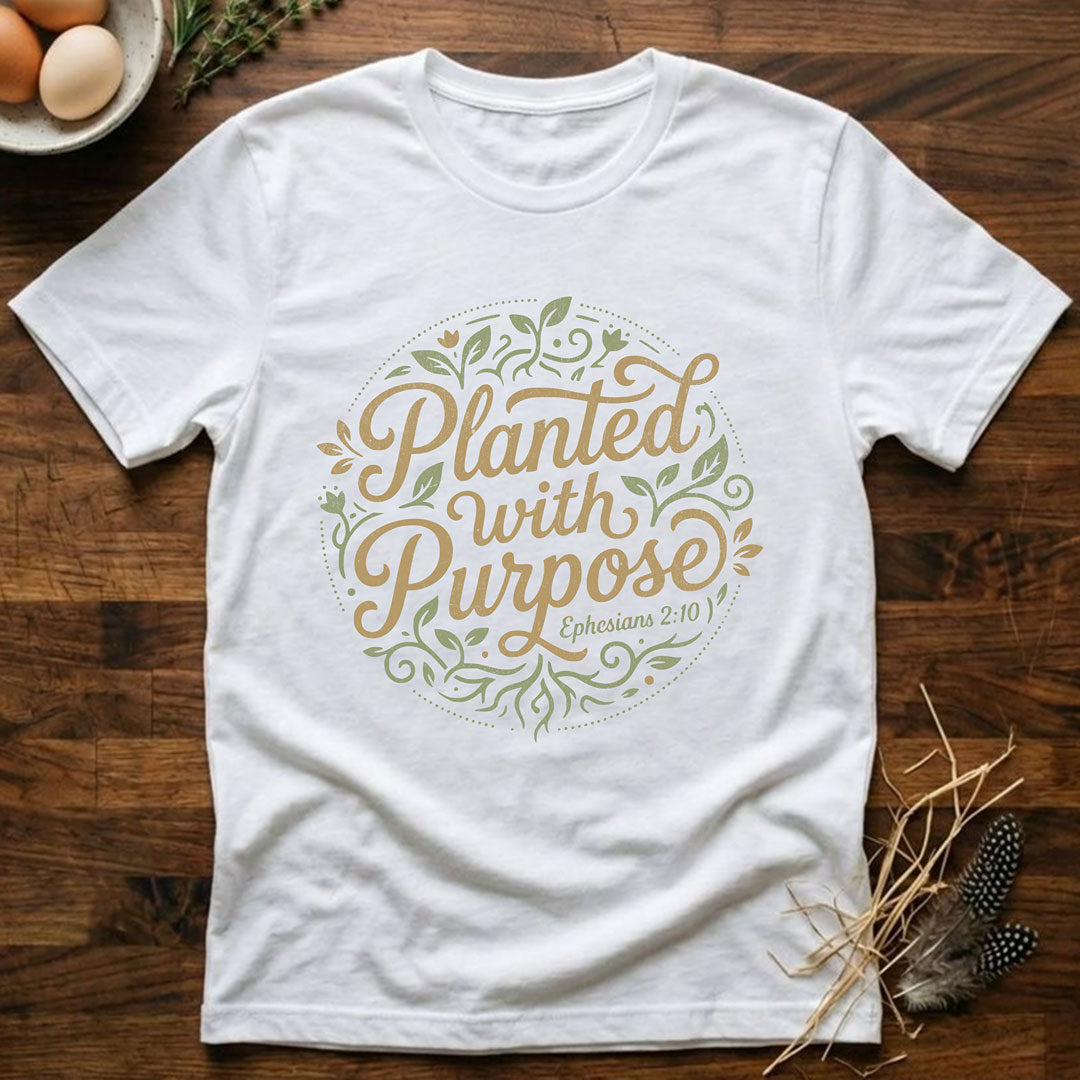 Planted With Purpose Circle - T-Shirt