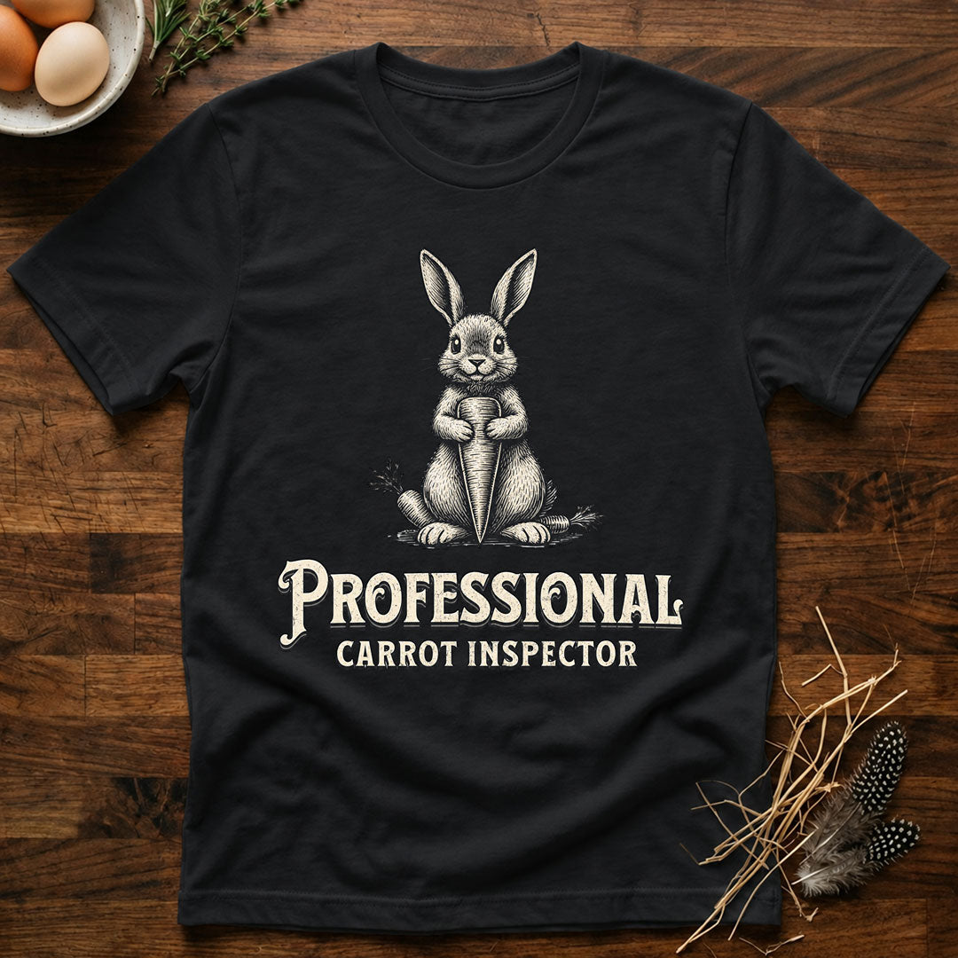 Professional Carrot Inspector - T-Shirt