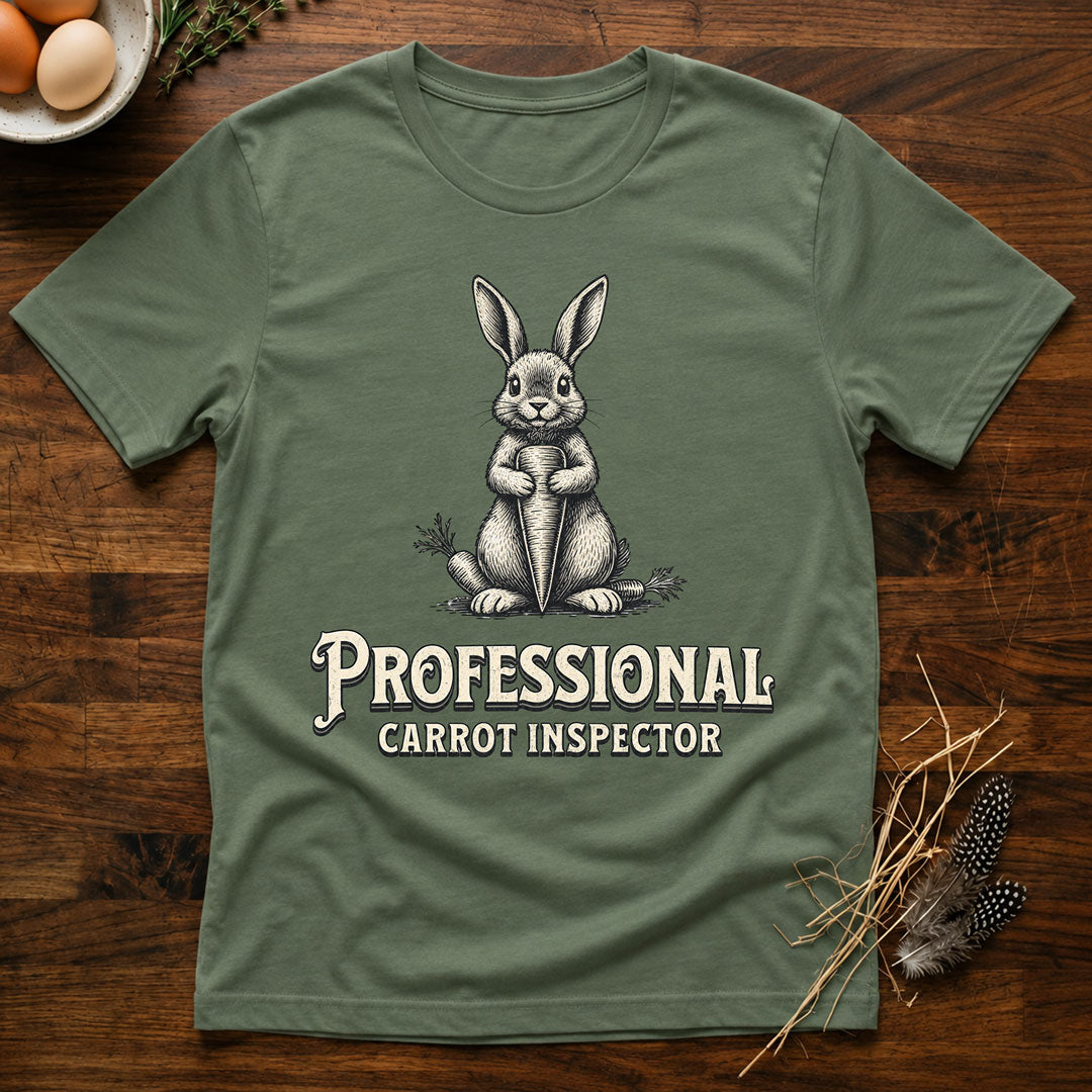 Professional Carrot Inspector - T-Shirt