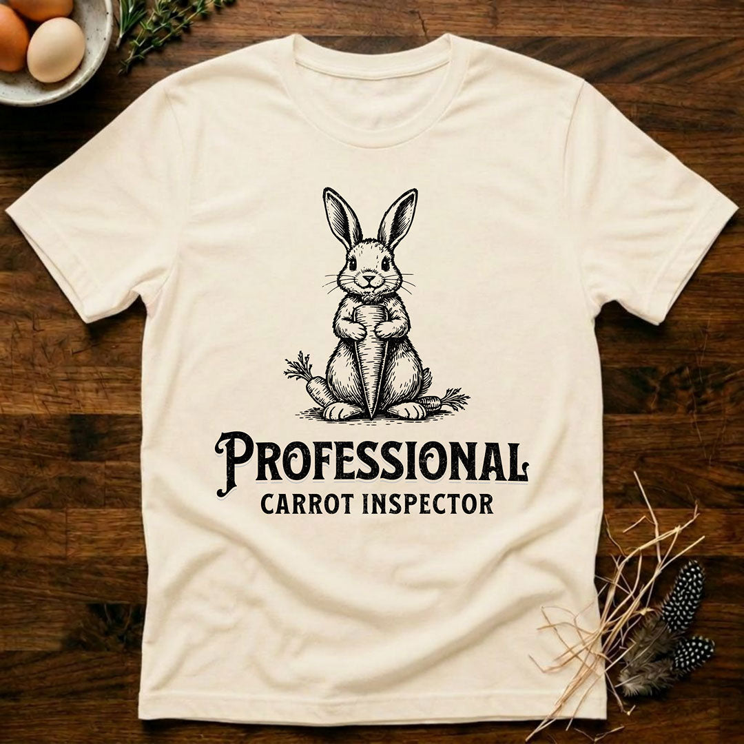 Professional Carrot Inspector - T-Shirt