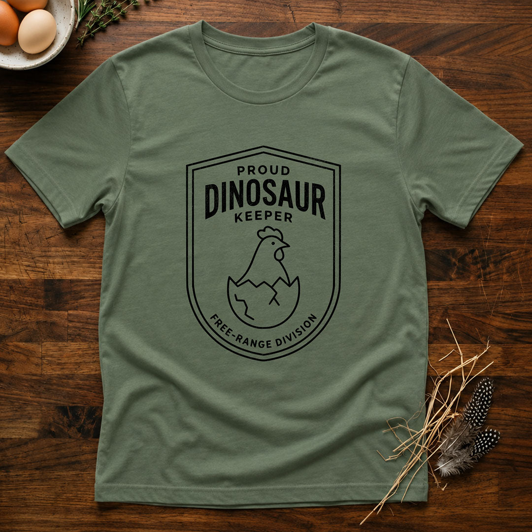 Proud Dinosaur Keeper T-Shirt