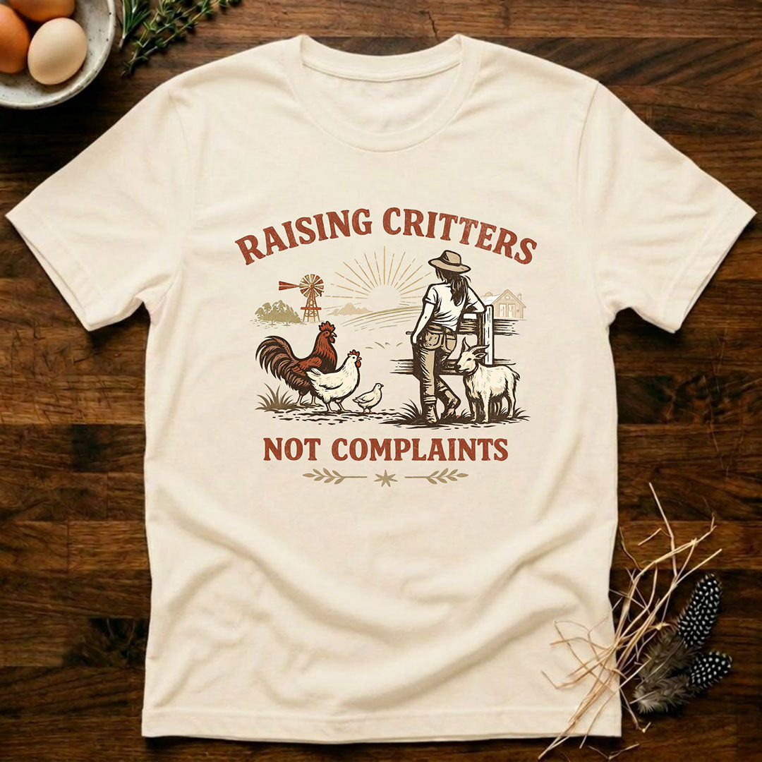 Raising Critters Not Complaints T-Shirt
