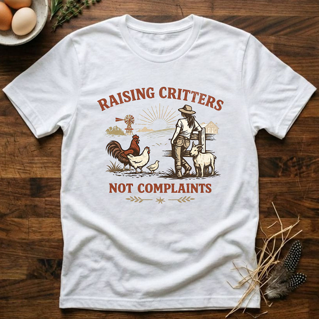 Raising Critters Not Complaints T-Shirt