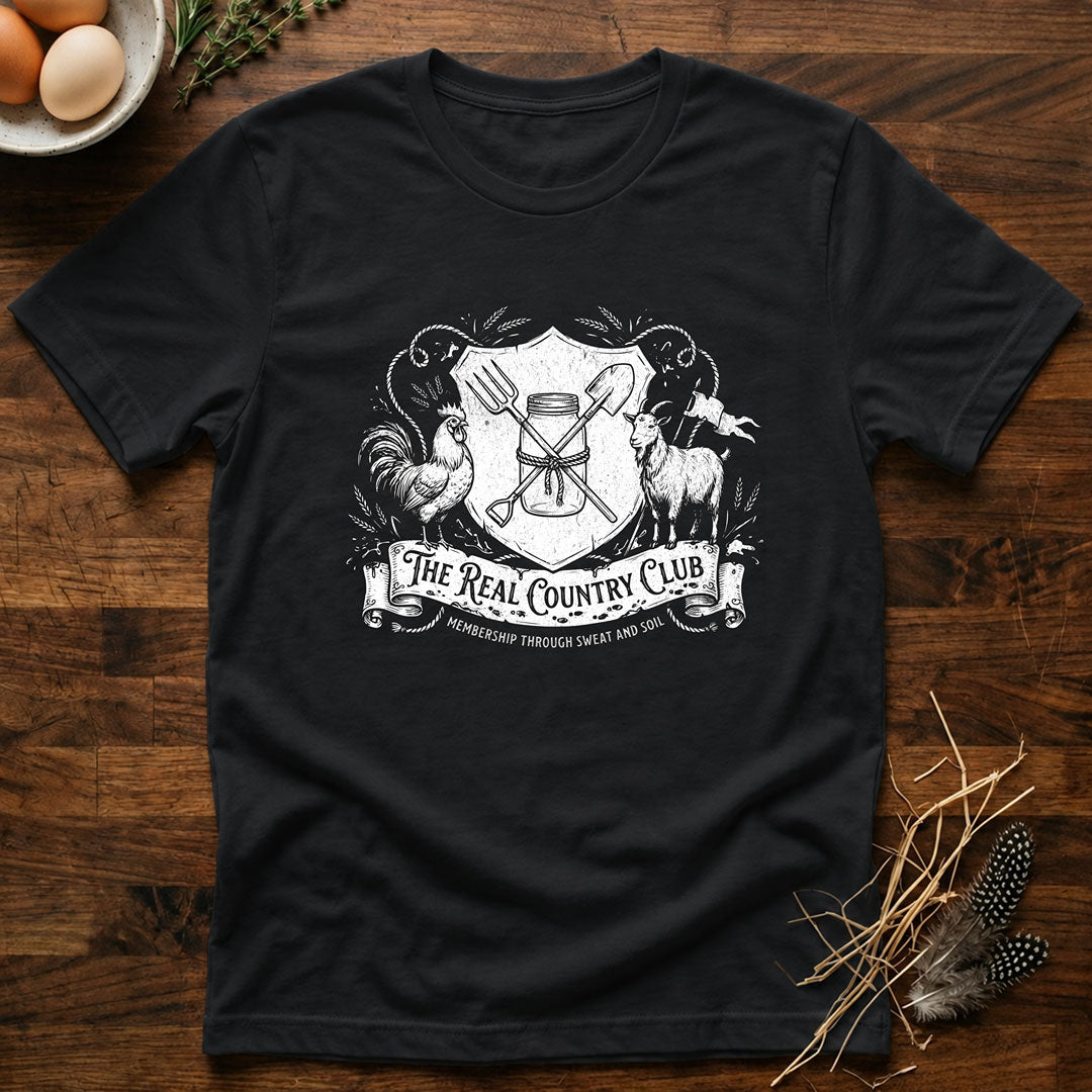 The Real Country Club - Crest T-Shirt