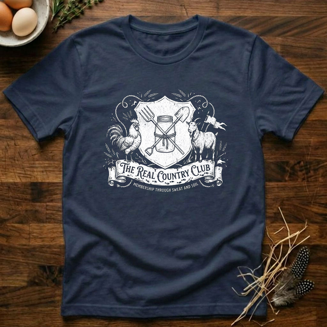 The Real Country Club - Crest T-Shirt