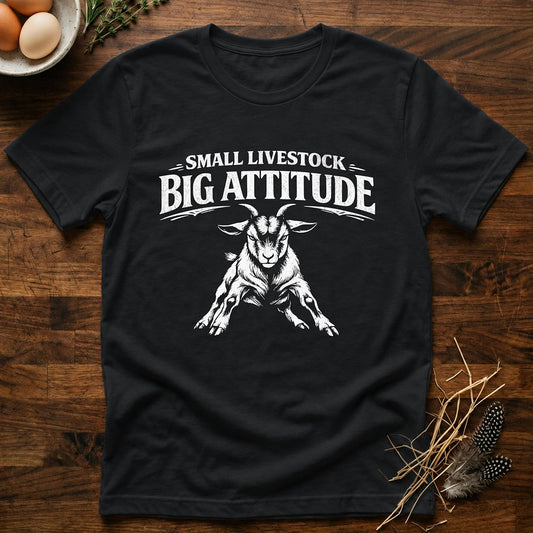 Small Livestock Big Attitude T-Shirt