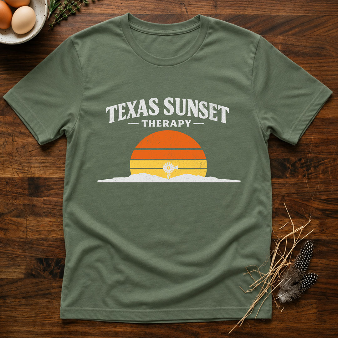 Texas Sunset Therapy T-Shirt
