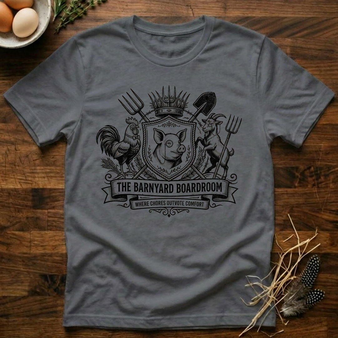 The Barnyard Boardroom T-Shirt