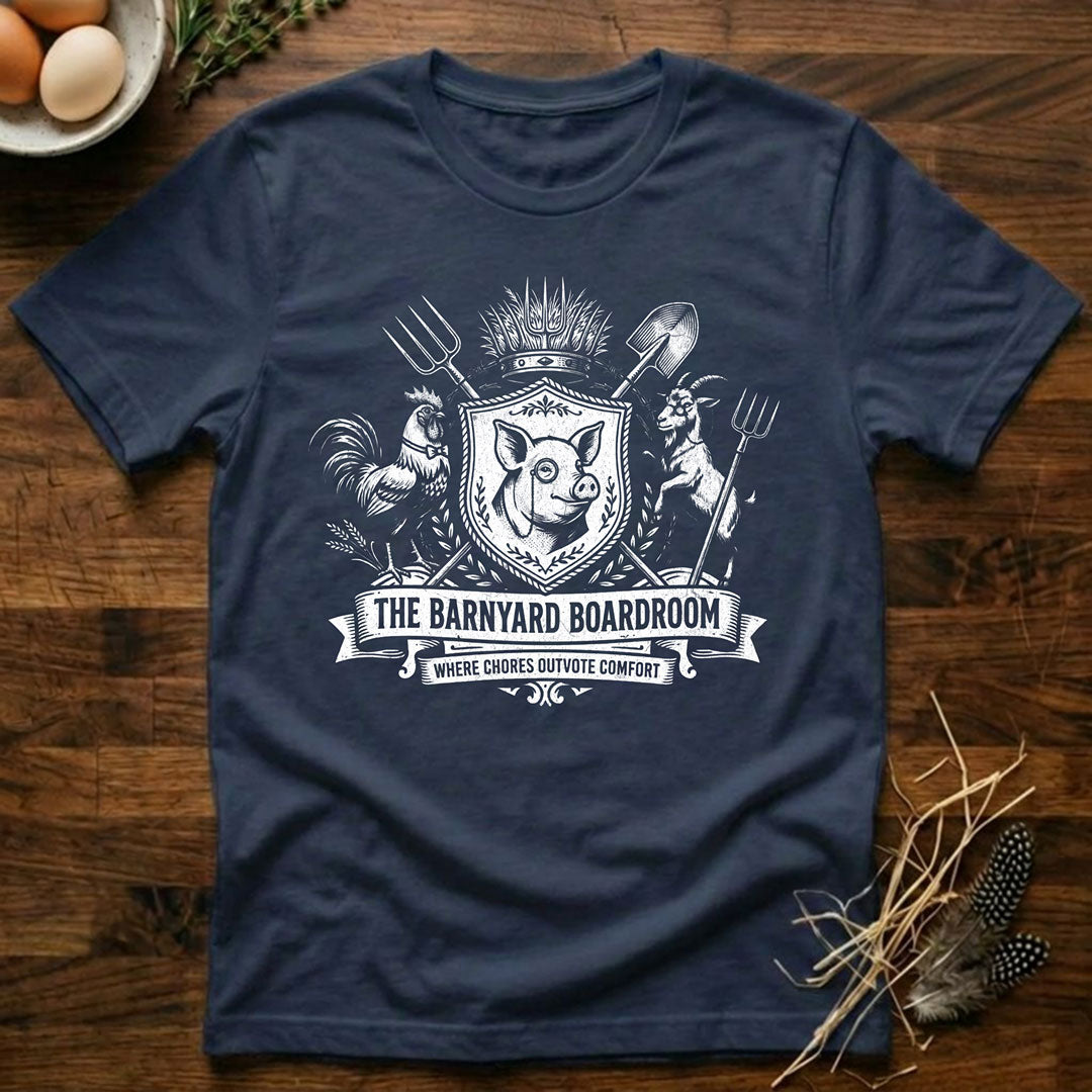 The Barnyard Boardroom T-Shirt