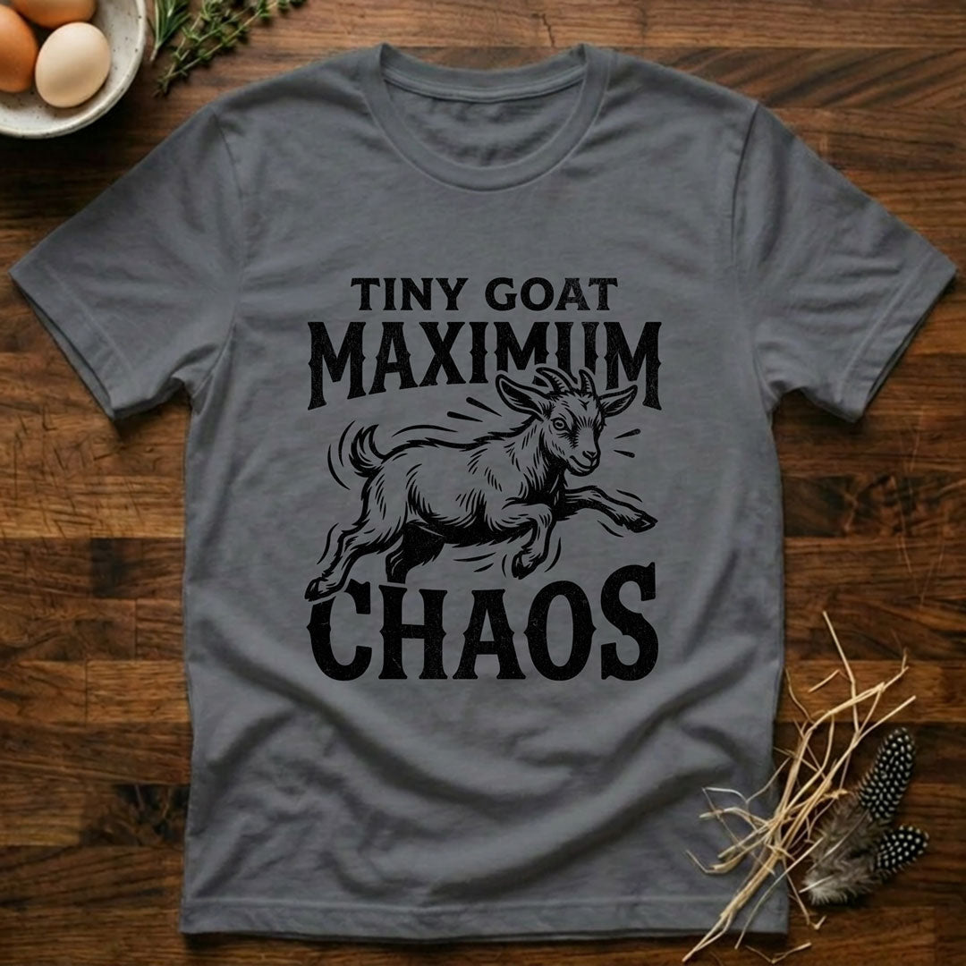 Tiny Goat Maximum Chaos T-Shirt