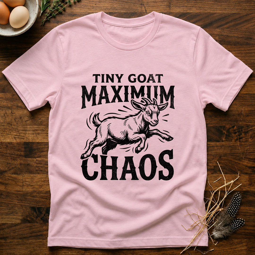 Tiny Goat Maximum Chaos T-Shirt