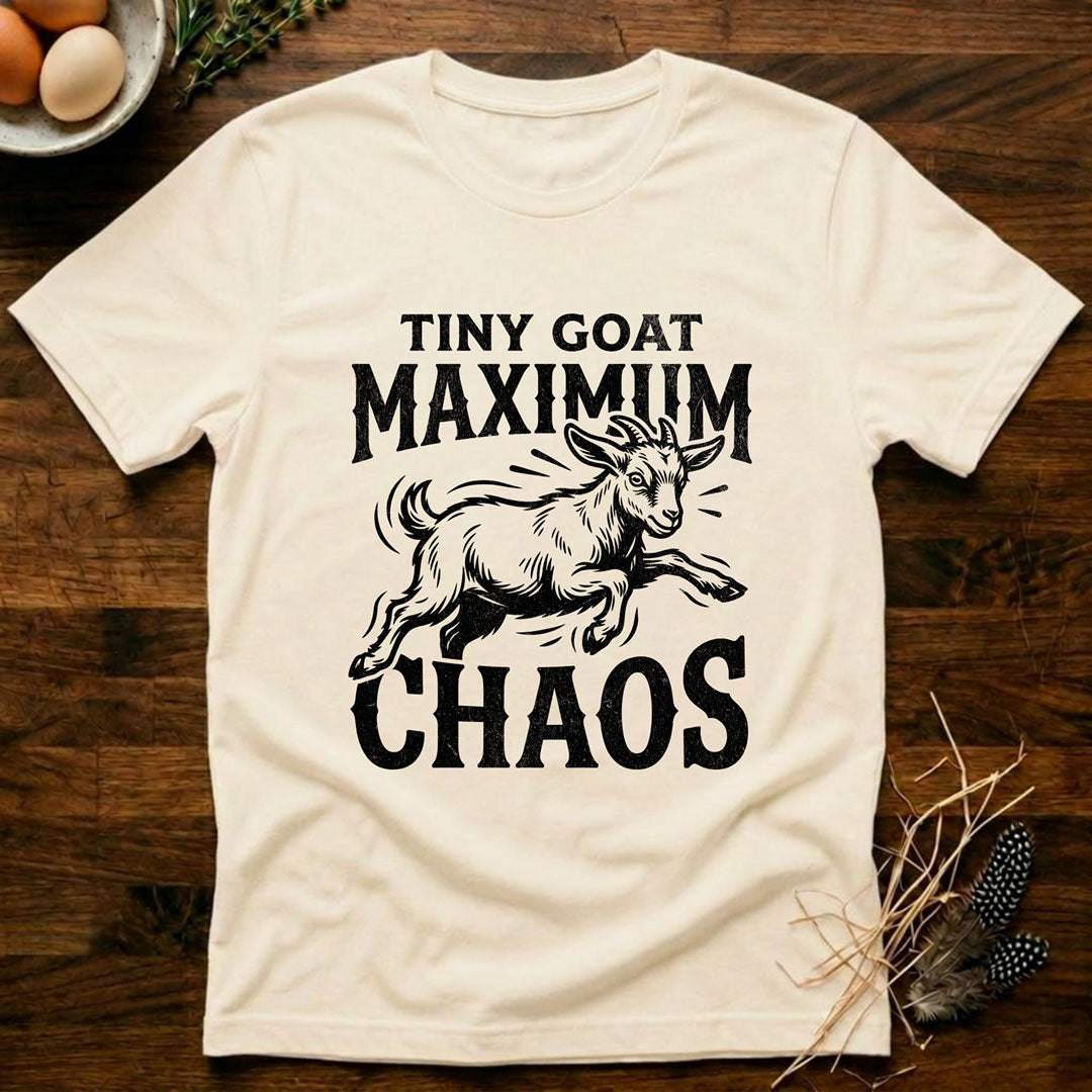Tiny Goat Maximum Chaos T-Shirt