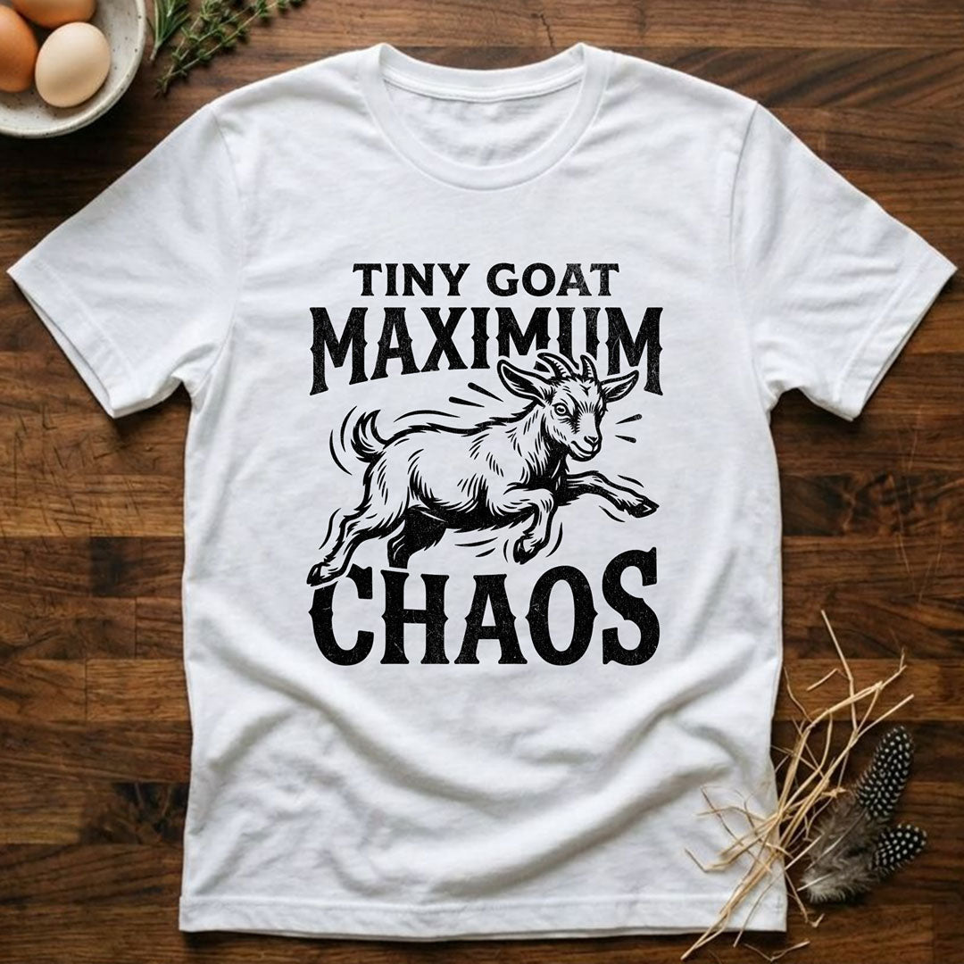 Tiny Goat Maximum Chaos T-Shirt